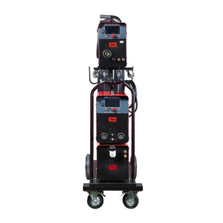 FUBAG Сварочный полуавтомат XMIG 500T DW PULSE + Подающий механизм DRIVE XMIG DW PULSE  + Горелка FB 550W 3m + Блок жидкостного охлаждения Cool XMIG + Шланг-пакет 5 метров 95мм2 14 pol с жидкостным охлаждением + Тележка  в Великом Новгороде фото