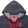 Серо-красная толстовка Fubag с капюшоном  размер XL в Великом Новгороде фото