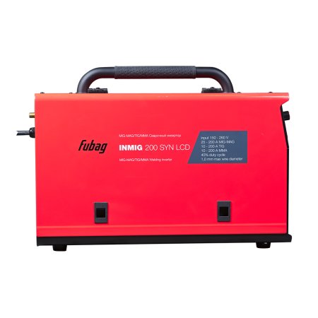 Полуавтомат сварочный FUBAG INMIG 200 SYN LCD (новый дисплей) с горелкой FB 250 3 м (FB 250 Ergo 3 м)  в Великом Новгороде фото