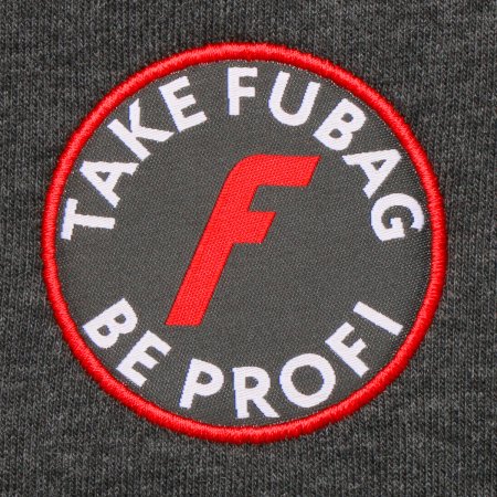 Серо-красная толстовка Fubag с капюшоном  размер XL в Великом Новгороде фото