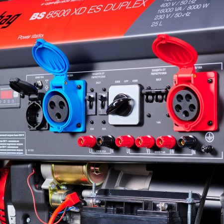 Бензиновый генератор FUBAG BS 8500 XD ES DUPLEX для одно и трехфазного режимов работы в Великом Новгороде фото