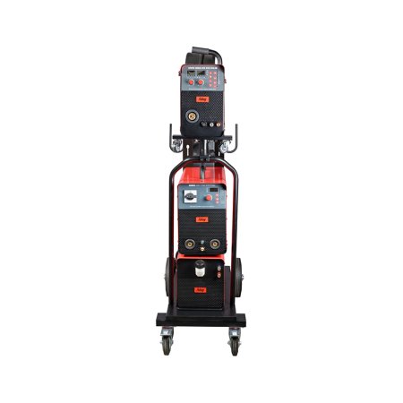 Полуавтомат сварочный FUBAG INMIG 500 T DW SYN PULSE + подающий механизм DRIVE INMIG DW SYN PULSE  + горелка FB 500 3 м + блок жидкостного охлаждения Cool 70 + тележка для аппаратов + шланг-пакет 5 метров 70 мм2 14 pol с жидкостным  охлаждением в Великом Новгороде фото