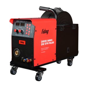 Сварочный полуавтомат_INMIG 500T DW SYN PULSE (арт. 31443) + Подающий механизм DRIVE INMIG DW SYN PULSE (41105) + Горелка FB 550W 3m (31652) + Блок жидкостного охлаждения Cool 70__для арт. 31406_31443_31453_31455_31456_31457_31454 (31409) + Тележка_для ар в Великом Новгороде фото