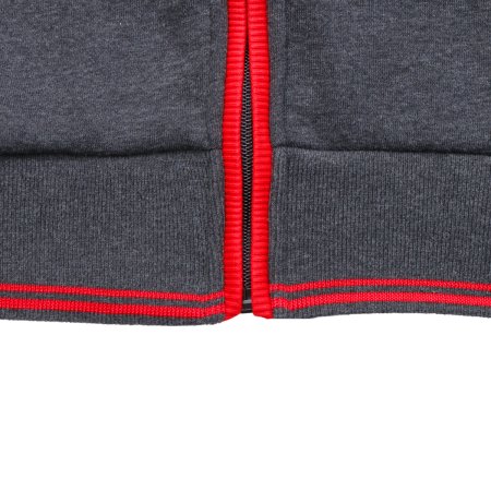 Серо-красная толстовка Fubag с капюшоном  размер XL в Великом Новгороде фото