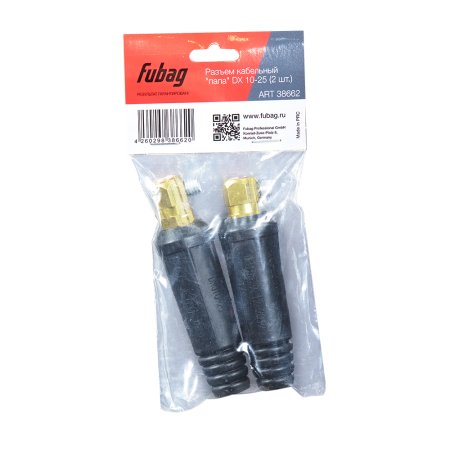 Разъем кабельный FUBAG - папа DX 10-25 (2 шт.) в Великом Новгороде фото