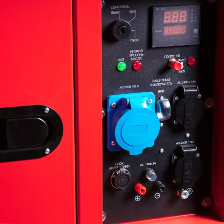 FUBAG Дизельный генератор с электростартером и коннектором автоматики DS 6500 AC ES (кожух) в Великом Новгороде фото