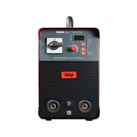 FUBAG Cварочный полуавтомат INMIG 500T DW SYN + Подающий механизм DRIVE INMIG DW SYN +Шланг-пакет 5 метров 70мм2 14 pol с жидкостным охлаждением для INMIG 500T DW SYN + Горелка FB 500 3m + Блок жидкостного охлаждения Cool 70 + Тележка для аппаратов в Великом Новгороде фото