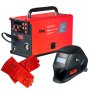 FUBAG Сварочный полуавтомат IRMIG 208 SYN PLUS (31447) + Маска сварщика Хамелеон IR 9-13N S (38072) + Сварочные краги на подкладке красные FWGN 10R (641180) в Великом Новгороде фото
