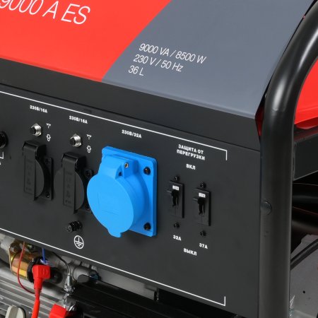 Бензиновый генератор FUBAG BS 9000 A ES с электростартером и коннектором автоматики в Великом Новгороде фото