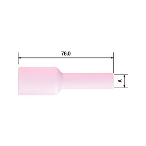 FUBAG Сопло керамическое для газовой линзы №5L ф8 FB TIG 17-18-26 (2 шт.) в Великом Новгороде фото