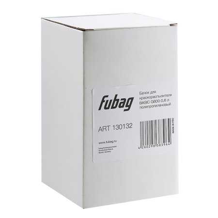 FUBAG Бачок для краскораспылителя BASIC G600, 0.6л полипропиленовый в Великом Новгороде фото