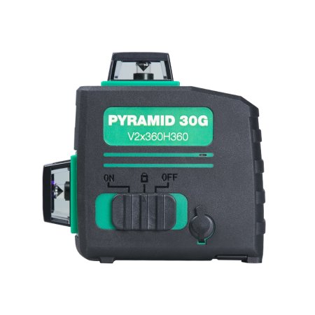 FUBAG уровень лазерный 3D с зеленым лучом Pyramid 30G V2х360H360 в Великом Новгороде фото