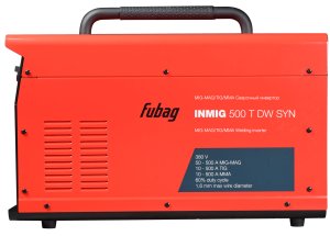 Сварочный полуавтомат INMIG 500T DW SYN + Подающий механизм DRIVE INMIG DW SYN + Шланг-пакет 5 м + Горелка FB 500 3 м + Блок жидкостного охлаждения + Тележка в Великом Новгороде фото